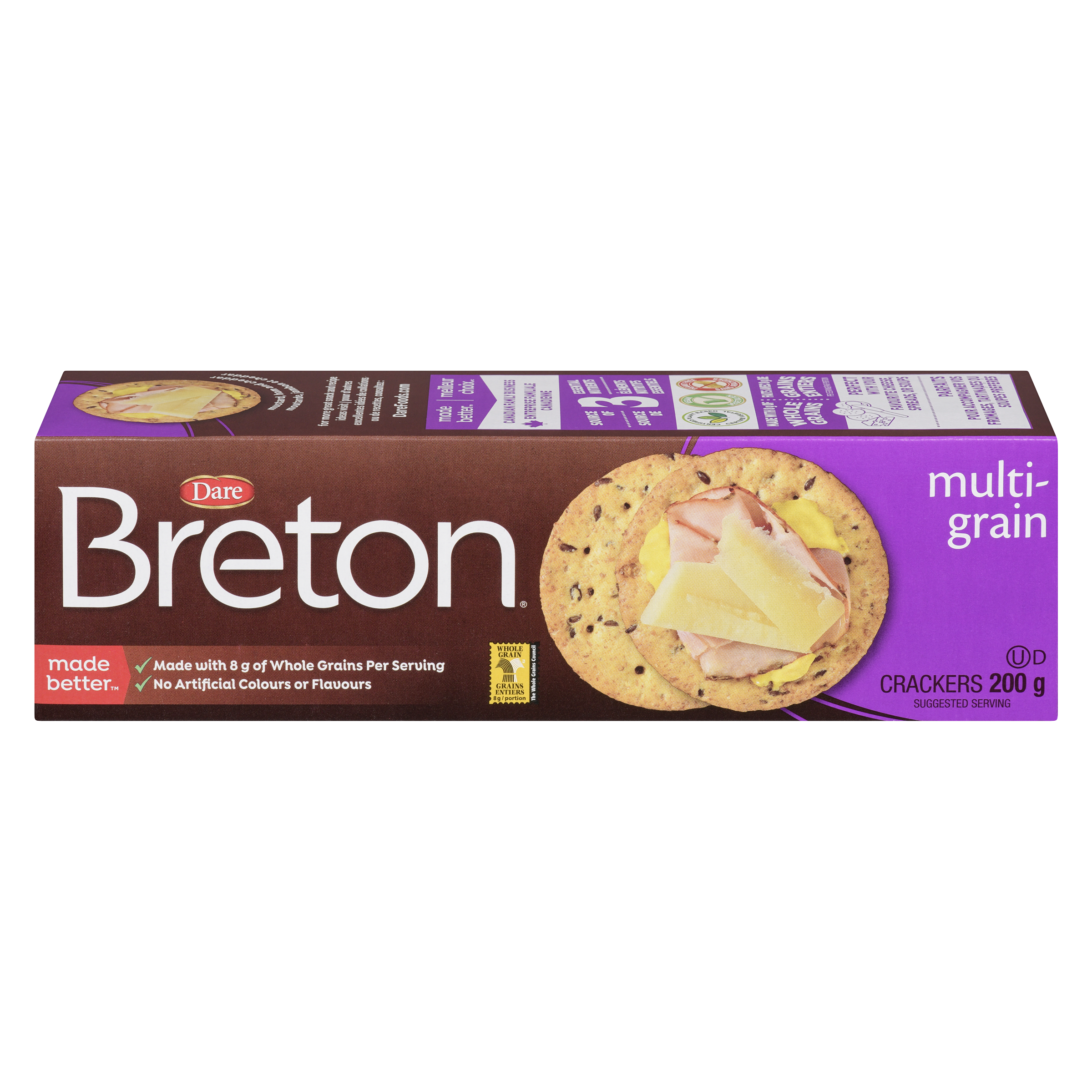 DARE BRETON CRACKERS MULTIGRAI